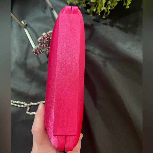 Hot Pink Evening Bag - Picture 6 of 12